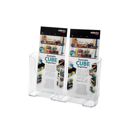Folderhouder 2x 1/3 A4 "Classic", Deflecto®