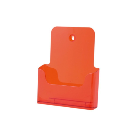 Folderhouder A4 Transparant Oranje