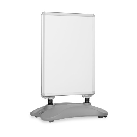 Stoepbord A1 waterbase, zilver