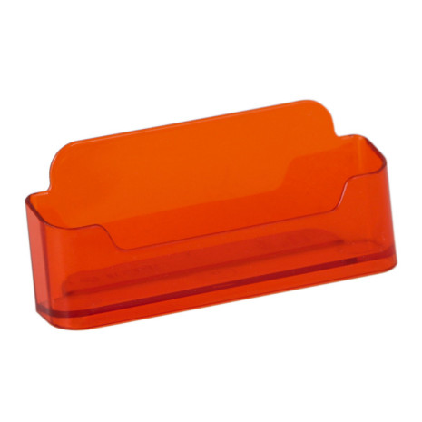 Visitekaarthouder Transparant Oranje