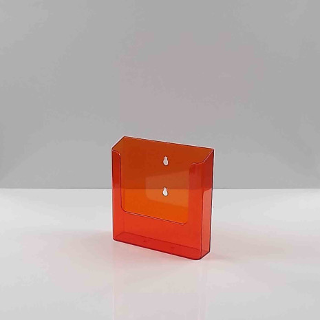Wandfolderhouder A5 Transparant oranje
