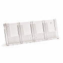 Folderhouder 1/3 A4 (DL), Taymar® | 4 vaks 