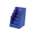 Folderhouder 4x A5 Blauw