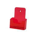Folderhouder A5 Transparant Rood