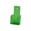 Folderhouder 1/3 A4 (DIN) Transparant Groen
