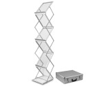 Brochurehouder ZigZag A4 incl. koffer