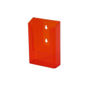 Wandfolderhouder 1/3 A4 (DIN) Transparant Oranje