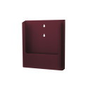 Wandfolderhouder A4 Bordeaux