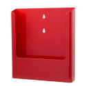 Wandfolderhouder A4 Rood
