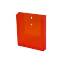 Wandfolderhouder A4 Transparant Oranje