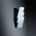 Luxe Wandfolderhouder 3* 1/3 A4, Sigel®