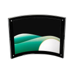 Luxe magnetische standaard A4 Op=Op