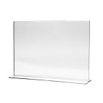 T-Standaard A4 Liggend, 2mm PMMA (plexi) 