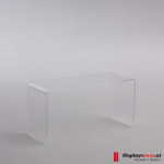 Acryl Brug / U-Standaard 250 x 70 x 100 mm (LxBxH)