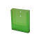 Wandfolderhouder A4 Transparant Groen