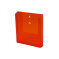 Wandfolderhouder A4 Transparant Oranje