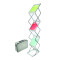 Folderhouder A4 inklapbaar, Deflecto® Folderhouder A4 inklapbaar