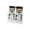 Folderhouder 2x 1/3 A4 "Classic", Deflecto® Folderhouder 2x 1/3 A4 "Classic", Deflecto®