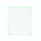 Kaarthouder A5 "Superior" (glass look), Deflecto®  Kaarthouder A5 "Superior" (glass look), Deflecto® 