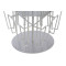 Draadfolderhouder 24 vaks A6 draaibaar Draadfolderhouder 24 vaks A6 draaibaar, voet