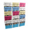 Draadfolderhouder wand 15 vaks A4, metaal Draadfolderhouder Wand, 15 vaks A4, metaal