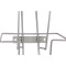 Draadfolderhouder wand 9 vaks A6, Metaal  Draadfolderhouder wand 9 vaks A6, detail 