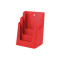 Folderhouder 3x A4 Rood Folderhouder 3x A4 Rood
