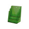 Folderhouder 3x A4 Transparant Groen Folderhouder 3x A4 Transparant Groen
