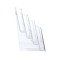 Folderhouder A5 "Basic" | 4 vaks   Folderhouder 4x A5 zijkant 