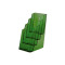Folderhouder 4x 1/3 A4 Transparant Groen Folderhouder 4 x 1/3 A4 Transparant groen 