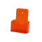 Folderhouder A5 Transparant Oranje Folderhouder A5 transparant oranje 