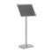 Infostandaard DECO A3, zilver Infostandaard DECO A3, zilver (liggend)