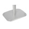 Infostandaard DECO A4, zilver Infostandaard DECO, zilver (voet)