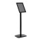 Infostandaard DECO A4, zwart Infostandaard DECO A4, zwart (staand)