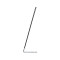 L-Standaard A4, 2mm PMMA (plexi)  L-Standaard Zijkant 