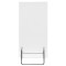 Kaarthouder 1/3 A4 staand met chroom voet Kaarthouder 1/3 A4 staand met chroom voet