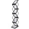 Brochurehouder ZigZag A4 Zwart, Inklapbaar (incl. koffer)  Brochurehouder ZigZag A4 Zwart, Inklapbaar