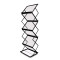 Brochurehouder ZigZag A3 Zwart, Inklapbaar (incl. koffer)  Brochurehouder ZigZag A3 Zwart, Inklapbaar