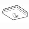 Plafond clips (100 st.) Plafond clips met foam tape