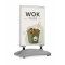 Stoepbord A1 waterbase, zilver Stoepbord A1 waterbase, zilver (incl. poster)