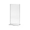 T-Standaard 1/3 A4 (DIN), 2mm PMMA (Plexi) T-Standaard 1/3 A4 Staand 
