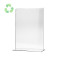 T-Standaard A5 "Eco", 2 mm PMMA (plexi) T-Standaard A5 Eco