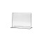 T-Standaard A7 Liggend, 1,5mm PMMA (Plexi) T-Standaard A7 Liggend