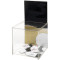 Visitekaart box groot, Deflecto® Visitekaart box groot met topkaart