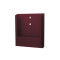 Wandfolderhouder A4 Bordeaux Wandfolderhouder A4 Bordeaux